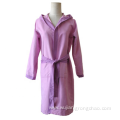 Luxury suede Breathable comfort Hotel microfiber bathrobe